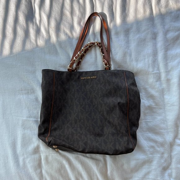 Michael Michael Kors Harper Large North/South Tote Bag - Picture 2 of 9